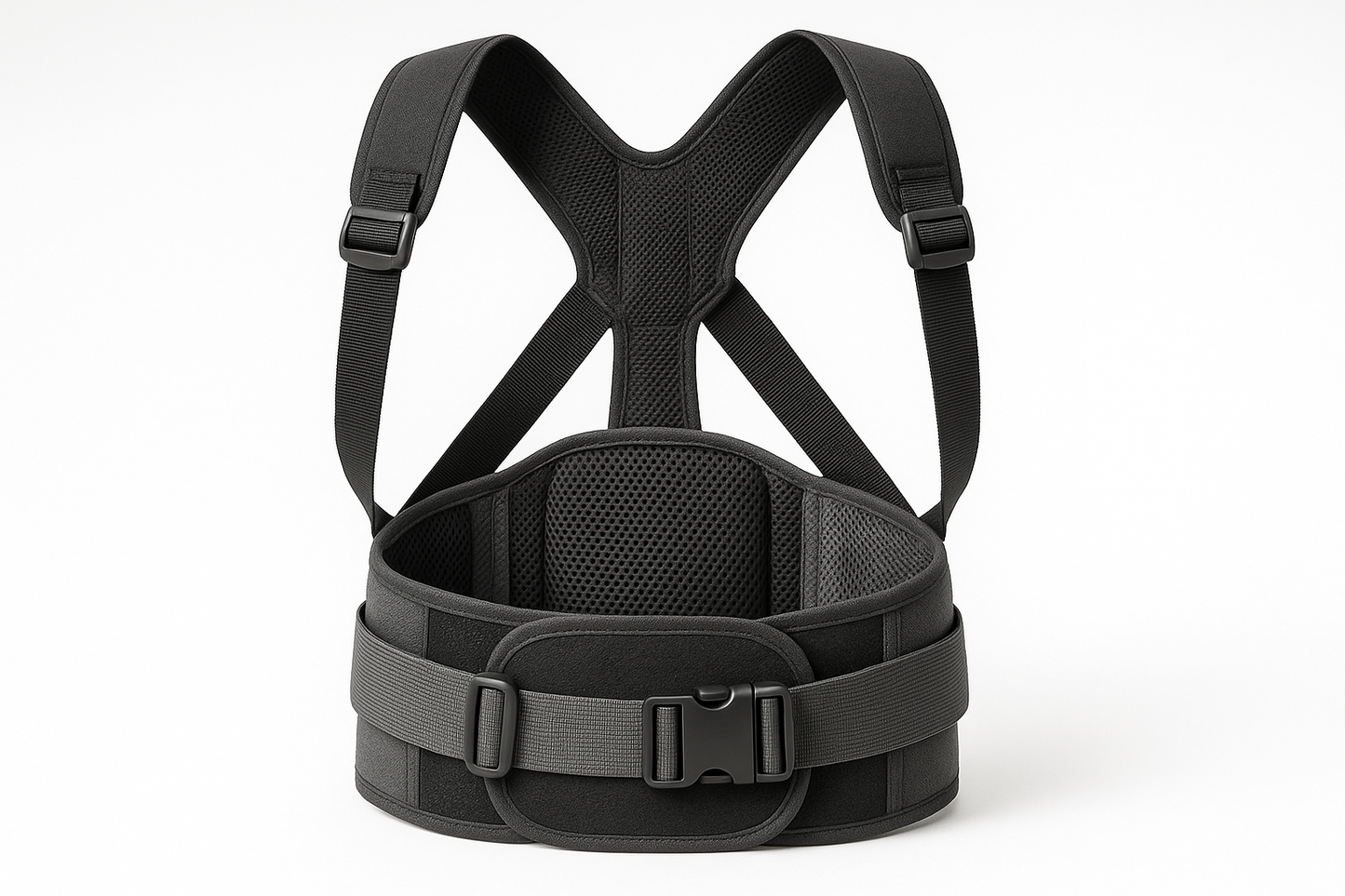 adjustable back supporter brace